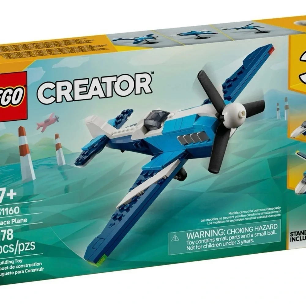 LEGO Creator 3in1 Aircraft Race Plane Toys - Building Toys W/ 3 Building Options